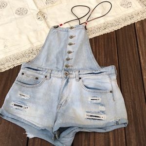 OVERALL SHORTS